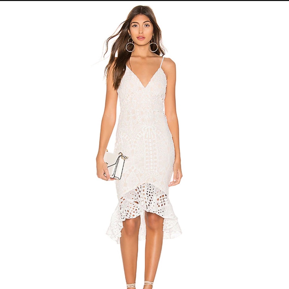 Ruffle Midi Dress